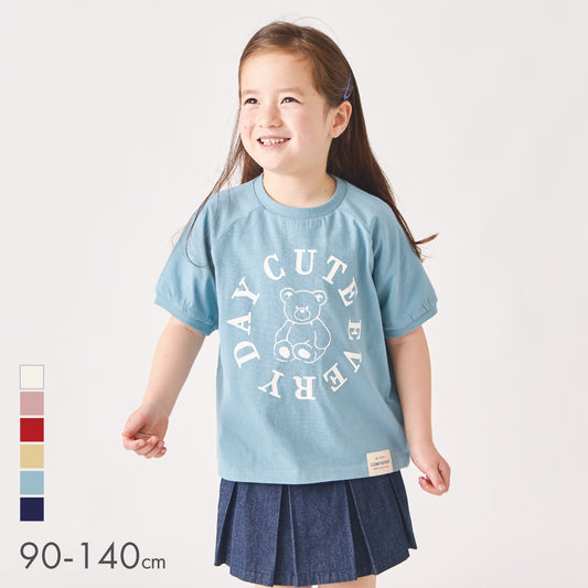 プリント半袖Tシャツ