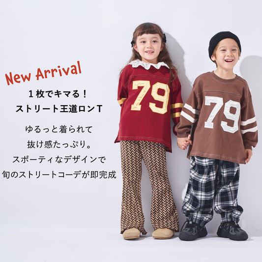ナンバリング 長袖Tシャツ