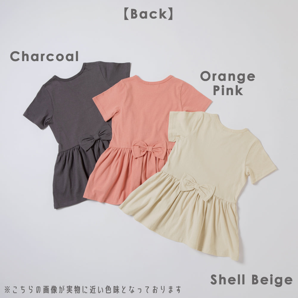 【OUTLET SALE】半袖リボンTシャツ