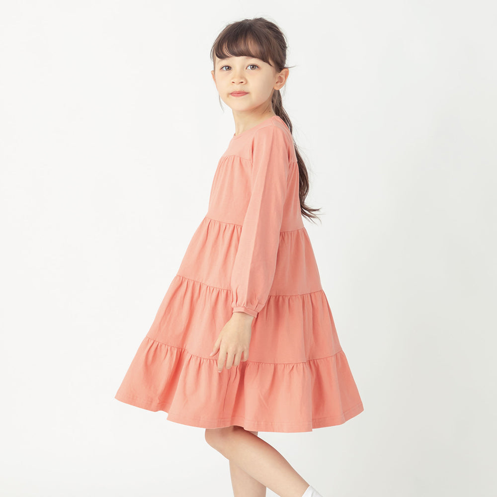 【OUTLET SALE】ティアードワンピース