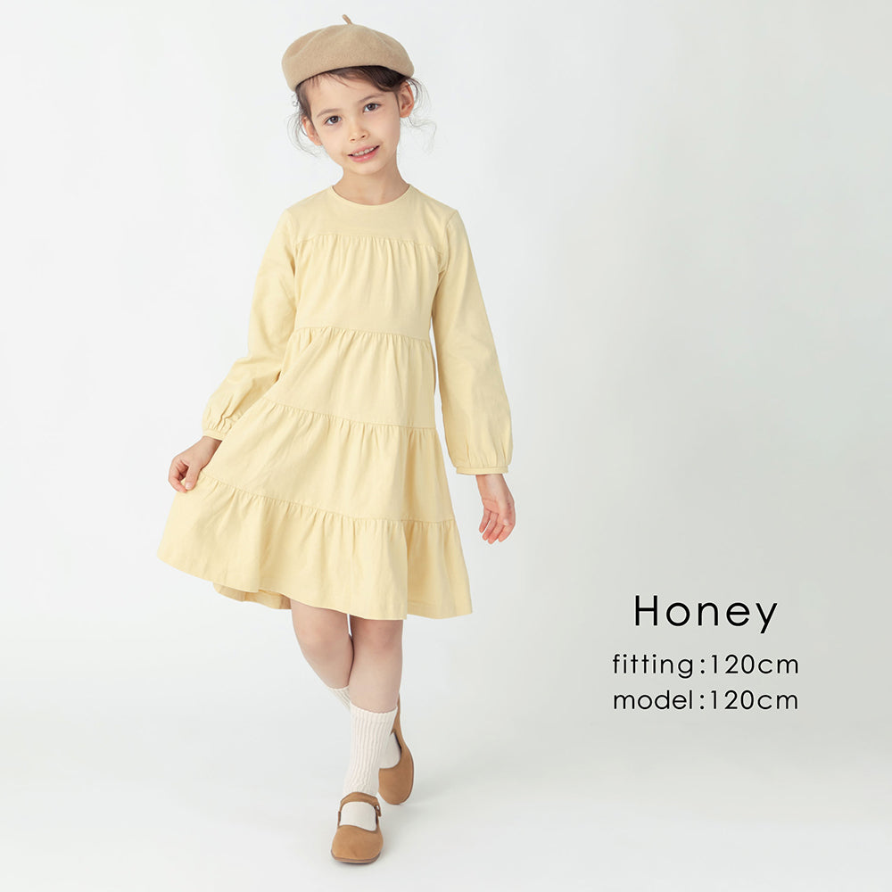 【OUTLET SALE】ティアードワンピース