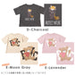 どうぶつ半袖Tシャツ