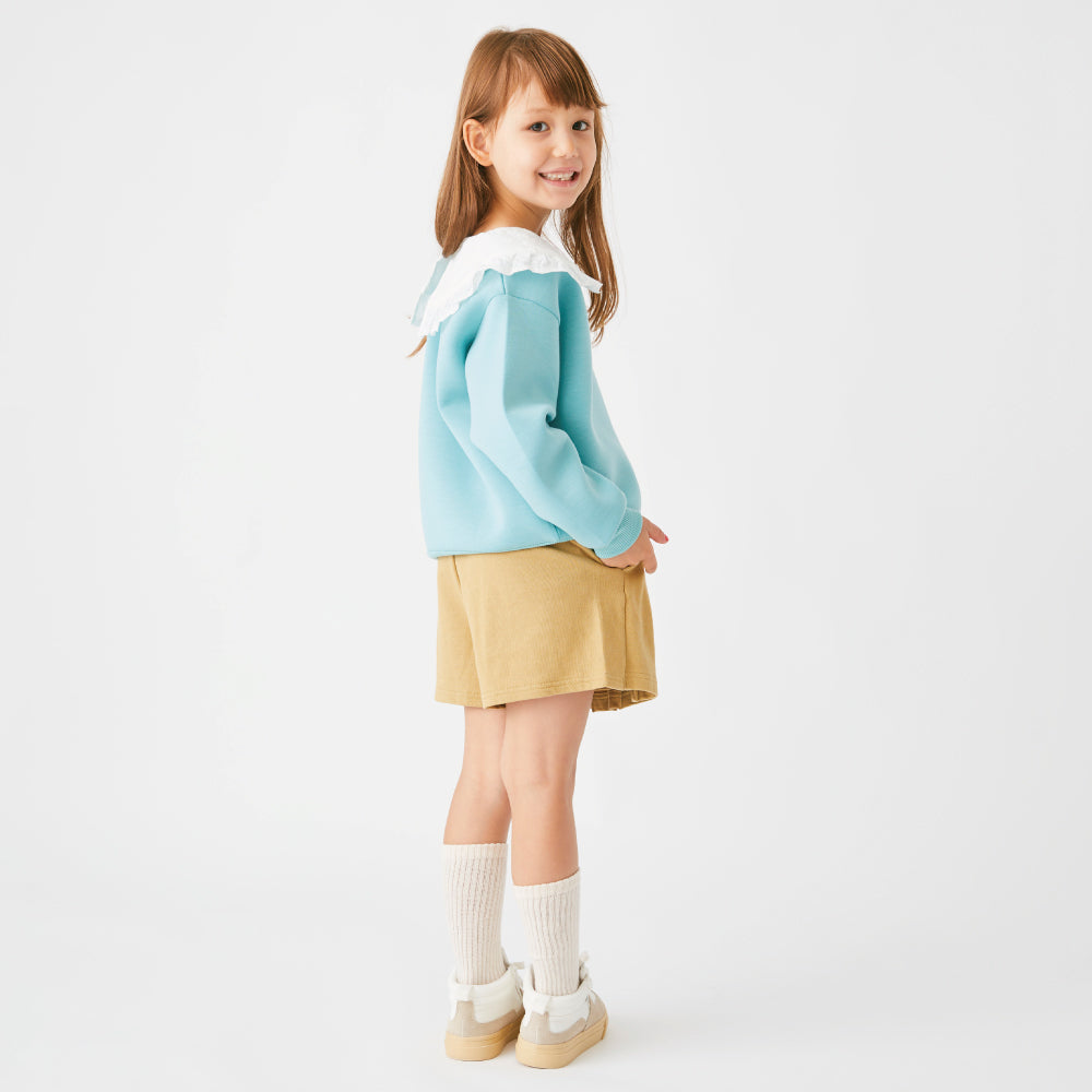 【OUTLET SALE】襟レースプルオーバー
