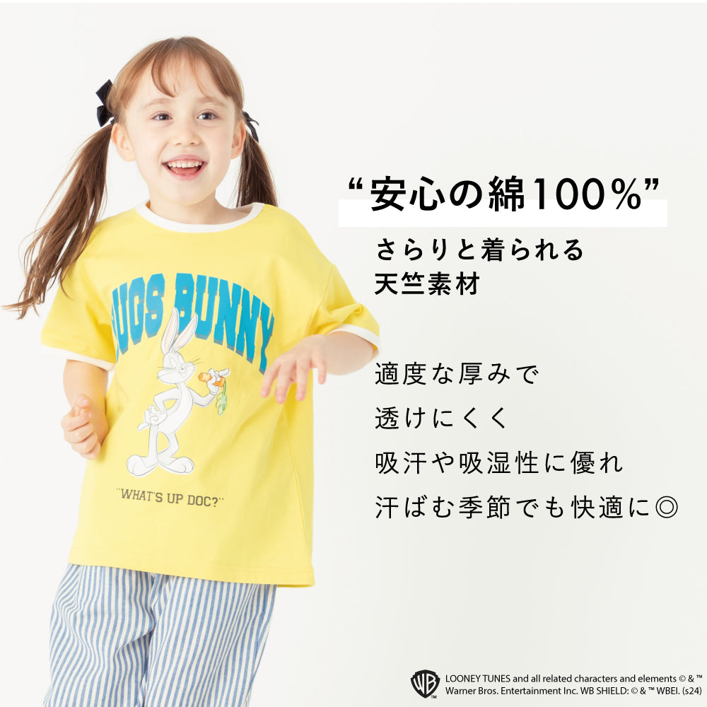ルーニー・テューンズ　リンガー半袖Tシャツ