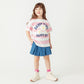 ボーダーフラワーＴシャツ