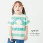 ボーダーフラワーＴシャツ
