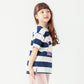ボーダーフラワーＴシャツ