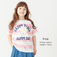 ボーダーフラワーＴシャツ