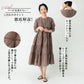 【夏割】【Ladies】 インド綿ティアードワンピース