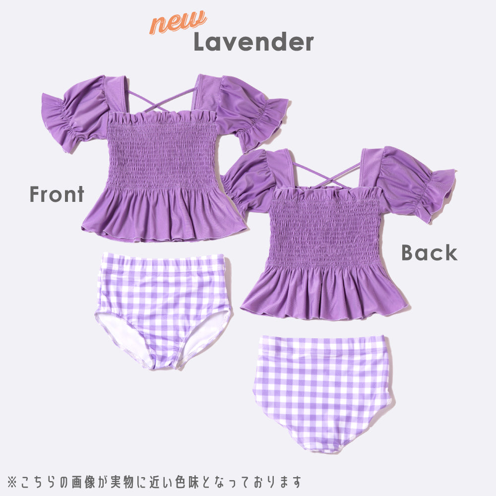 パフスリーブ セパレート水着