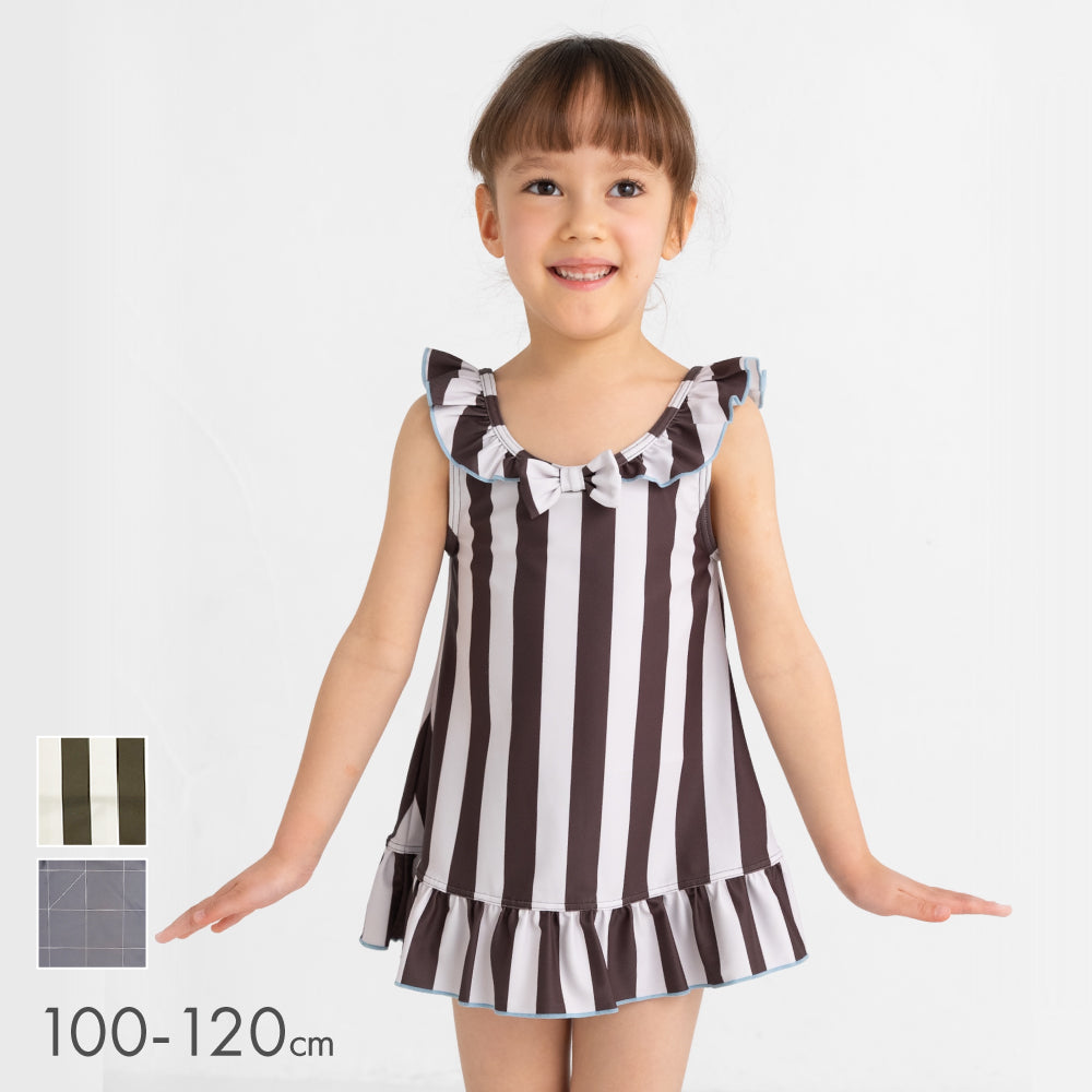 【OUTLET SALE】【SWIM】ワンピースタイプ フリルリボン水着