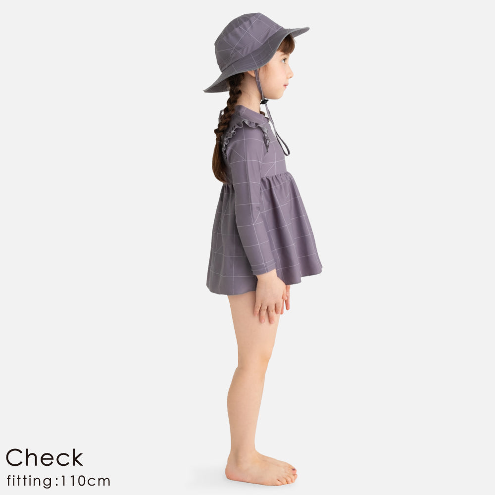 【OUTLET SALE】【SWIM】セパレートタイプ　長袖フリル水着