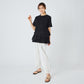 【夏割】 【Ladies】プリーツドッキングTシャツ