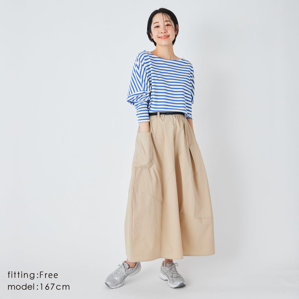 【OUTLET SALE】【Ladies】 はっ水 ボリュームスカート
