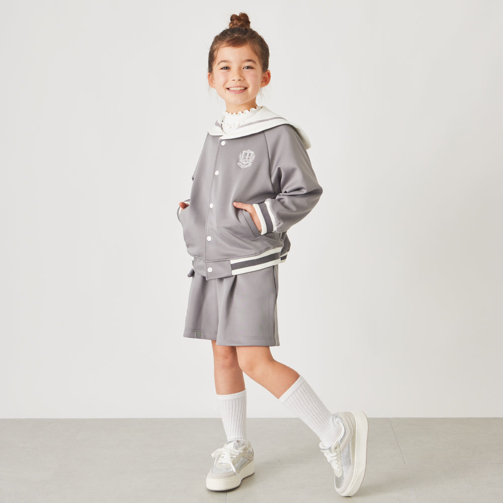 【OUTLET SALE】セーラー襟ポンチブルゾン