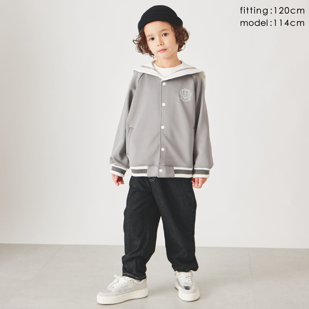【OUTLET SALE】セーラー襟ポンチブルゾン