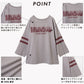 【夏割】 【Ladies】フットボールTシャツ