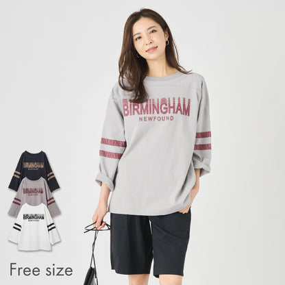 【夏割】 【Ladies】フットボールTシャツ