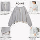 【夏割】 【Ladies】 スキッパースウェット