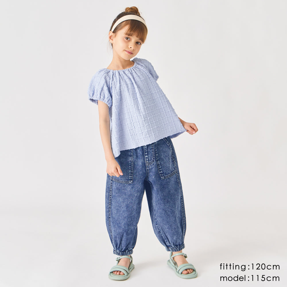 ケミカルデニムパンツ