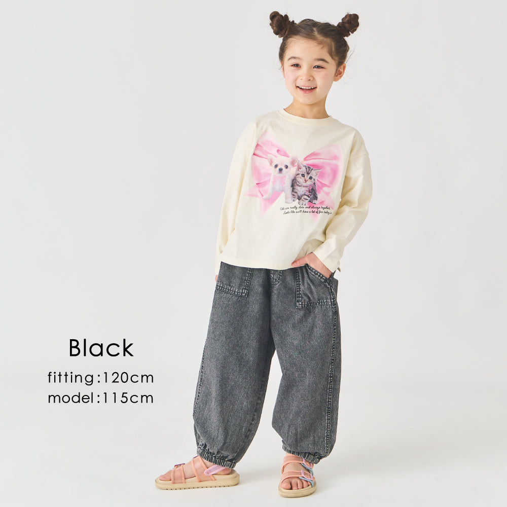 ケミカルデニムパンツ