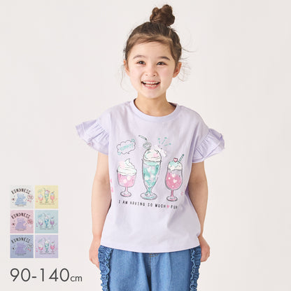 フリル 半袖Tシャツ