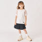 袖シフォンTシャツ