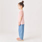 袖シフォンTシャツ