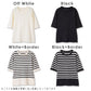 【夏割】 【Ladies】５分袖 シアー ニットTシャツ