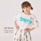 ワッペン付き半袖Tシャツ