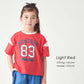 袖メッシュTシャツ