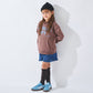 フリルが主役 デニムショートパンツ