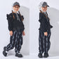 総柄 ロングパンツ