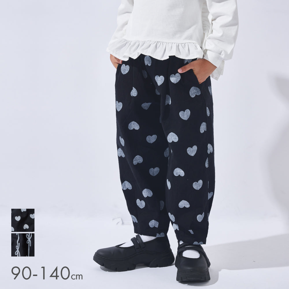 【春割】総柄 ロングパンツ