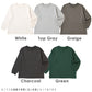 ビックシルエット 無地Tシャツ