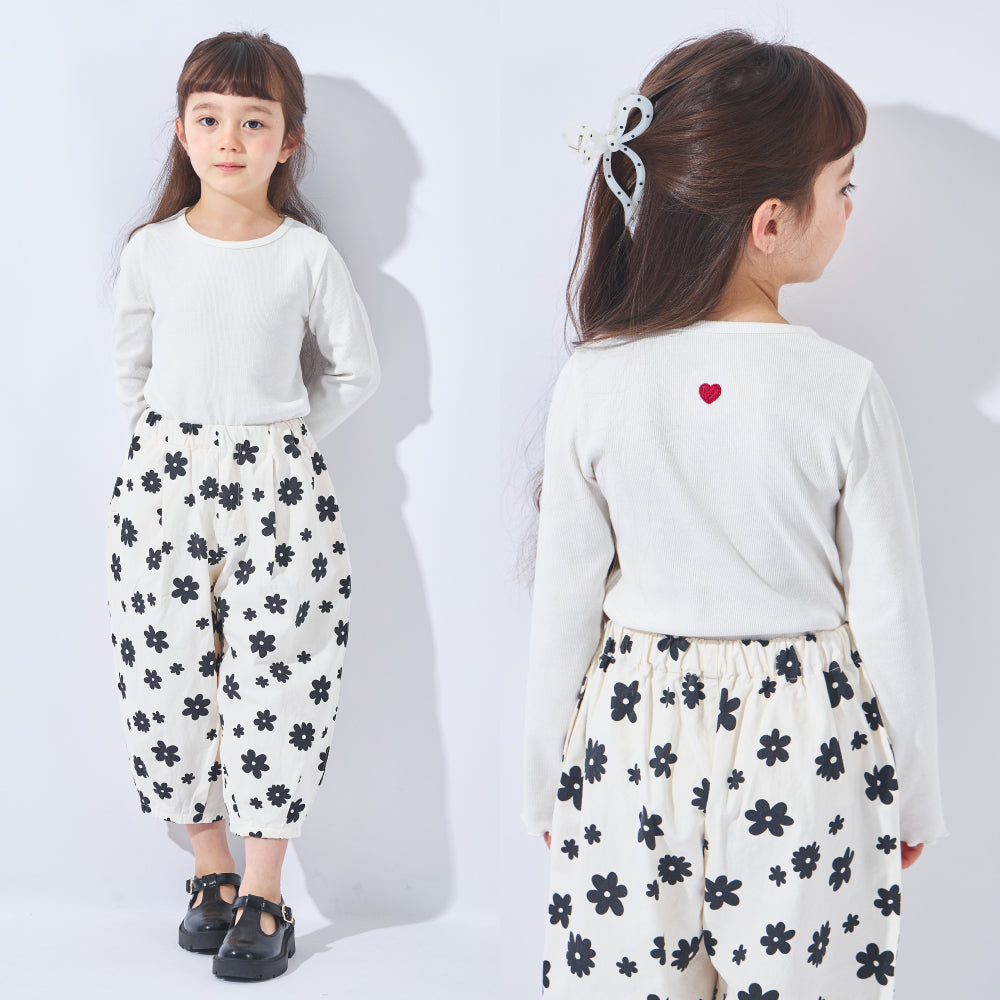 ストレッチリブ長袖Tシャツ
