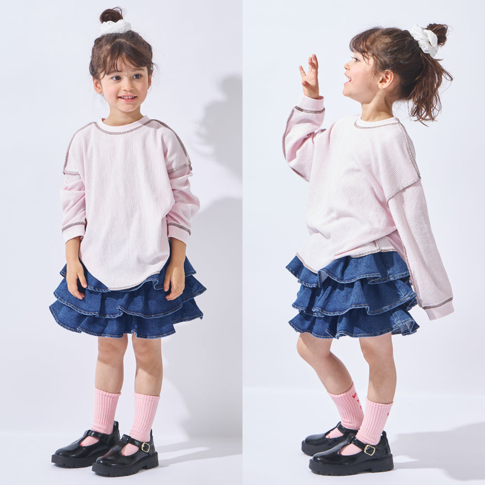 ワッフルTシャツ