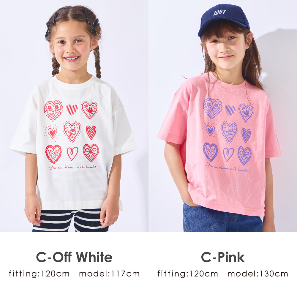グラフィック 半袖 Tシャツ（A・B・C・D柄）