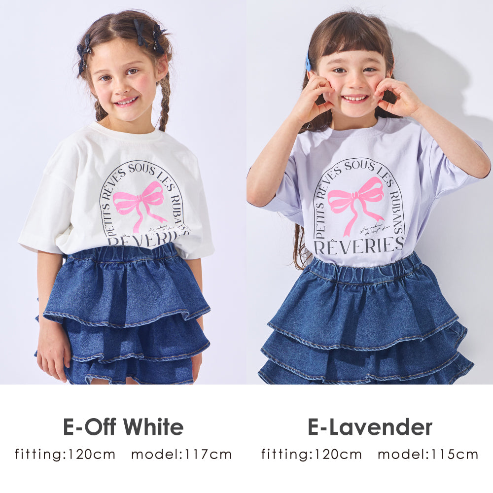 グラフィック 半袖 Tシャツ （E・F・G・H柄）