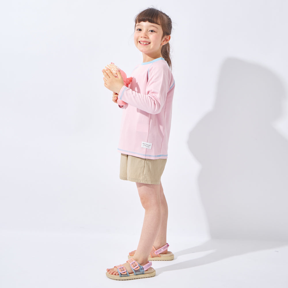 水陸両用メッシュ長袖Tシャツ