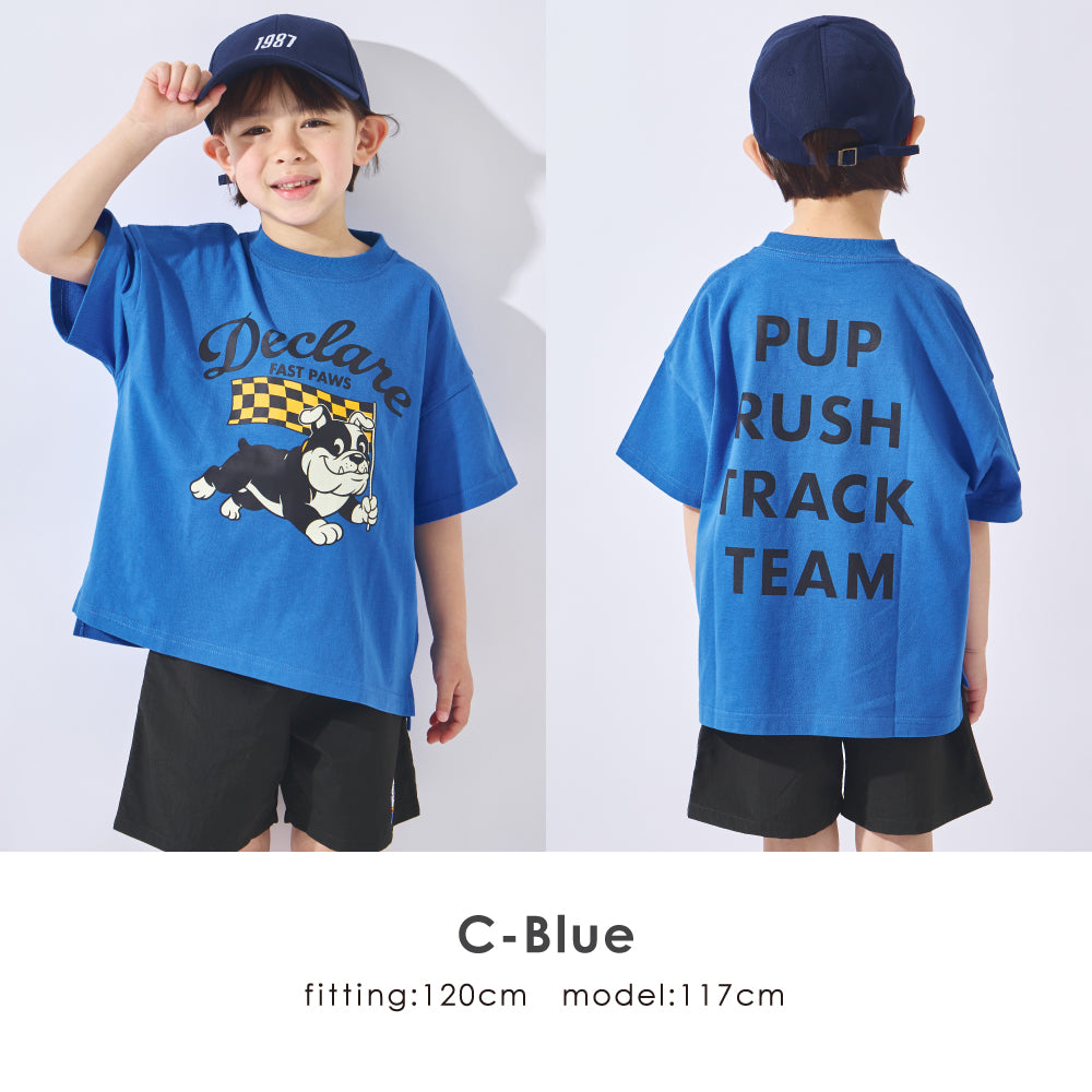 いろいろグラフィック半袖Tシャツ