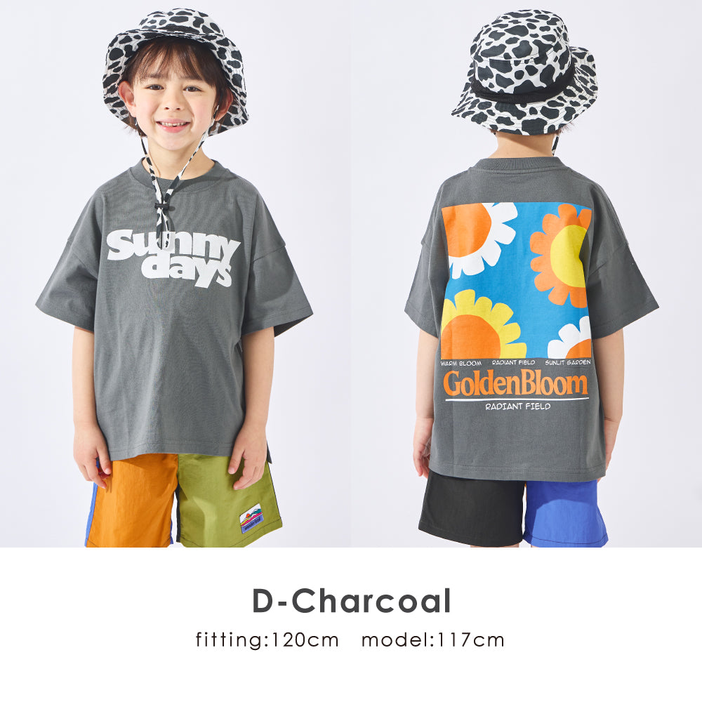 いろいろグラフィック半袖Tシャツ