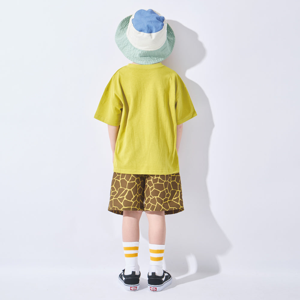 半袖 ワッペン トップス