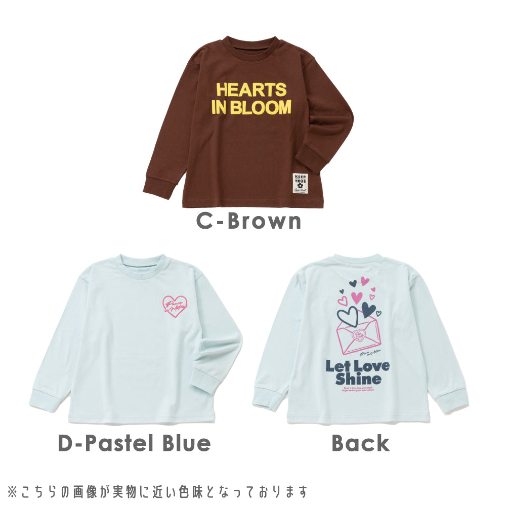 毎日のスタメン グラフィック長袖Tシャツ