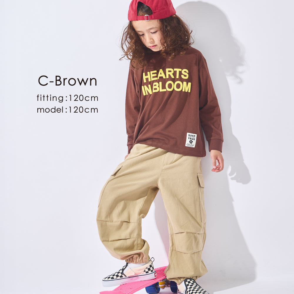 毎日のスタメン グラフィック長袖Tシャツ