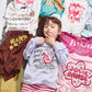 毎日のスタメン グラフィック長袖Tシャツ