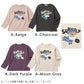 プリント長袖Tシャツ
