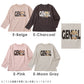 プリント長袖Tシャツ