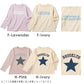 プリント長袖Tシャツ
