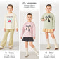 プリント長袖Tシャツ